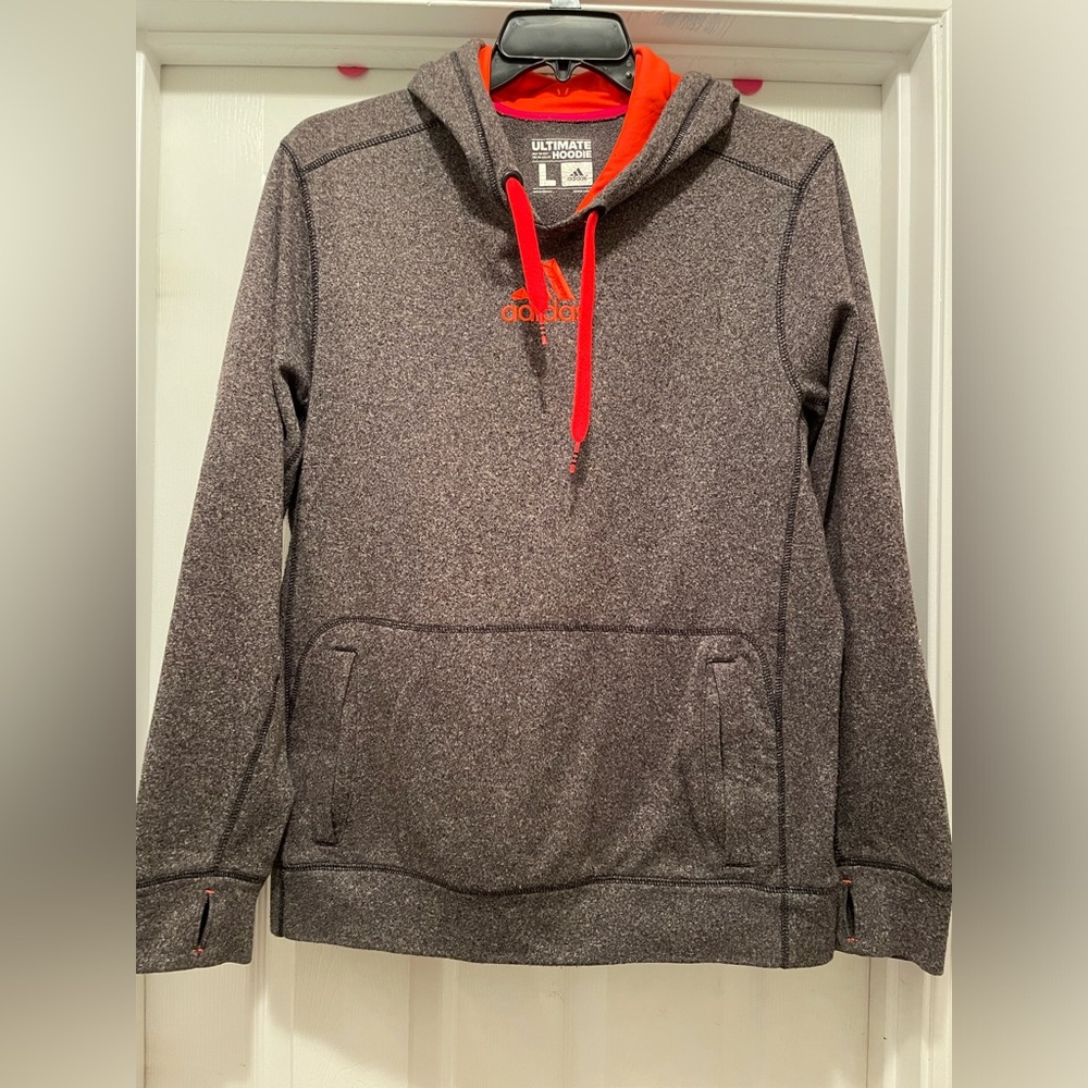 Retro….Guys size L Adidas Climawarm hoodie